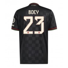 Bayern Munich Sacha Boey #23 Tredje Tröja 2025-26 Korta ärmar